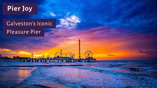 A morning photo of the Pleasure Pier. Photo courtesy of Charles Davis Photography.